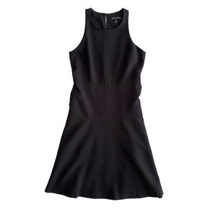 Banana Republic Sleeveless Fit & Flare Black Dress Women's Size 2 Petite